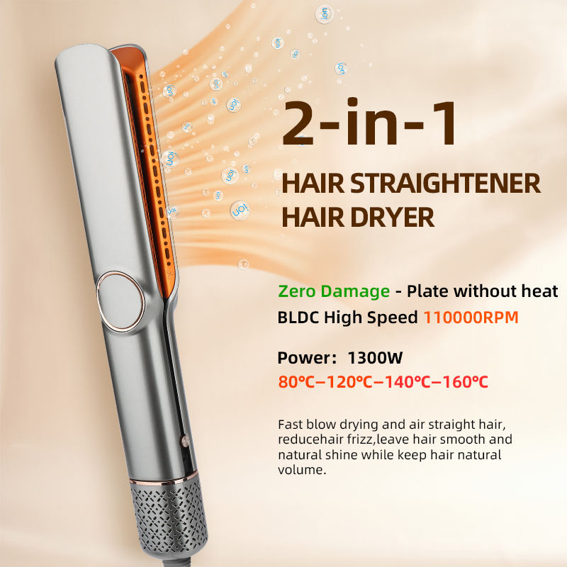 Stornfield | 2-in-1 Hair Dryer & Straightener for Effortless Styling