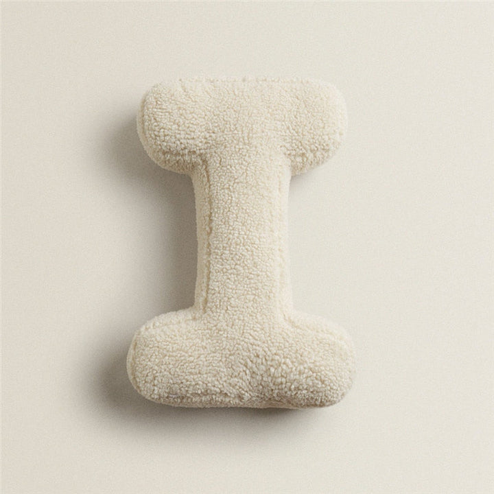 Stornfield | Fleece Alphabet Letter F Cushion