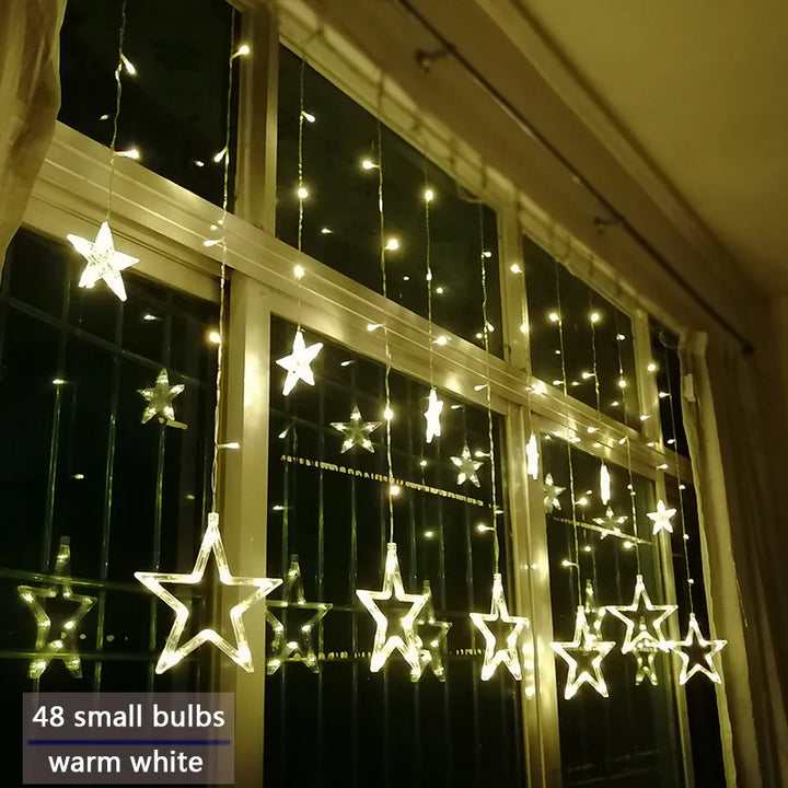 LED Star Garland - StarryGlow | Stornfield