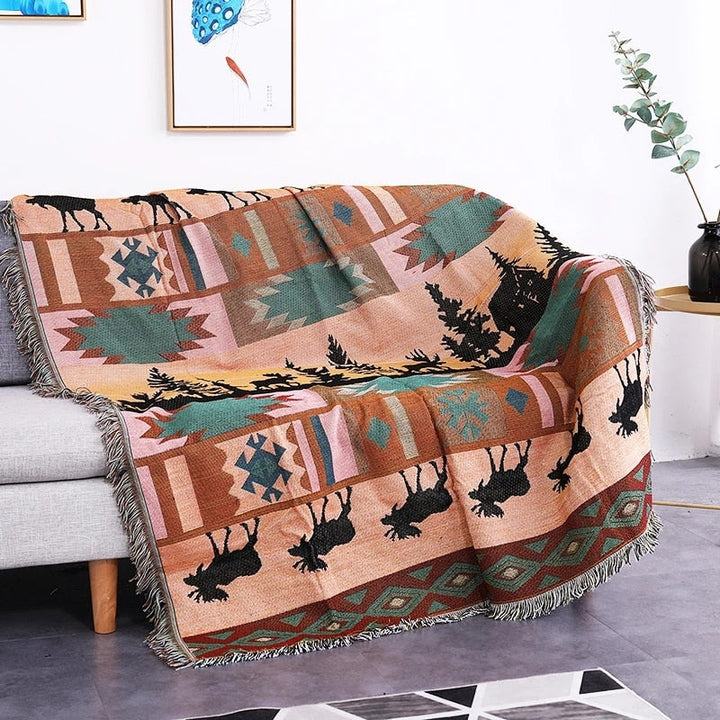Vintage Pumpkin Sofa Cover Stornfieldanket | Stornfield