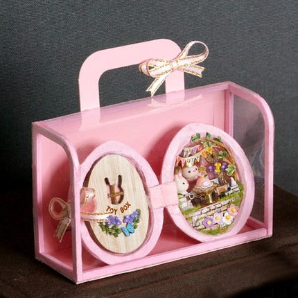 Handmade Wooden Miniature Walnut Dollhouse | Stornfield