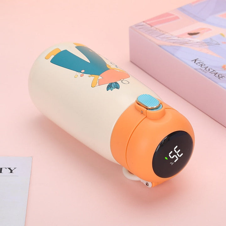 Funky LED Temperature Display Thermal Water Bottle | Stornfield