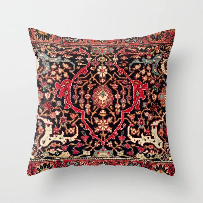 Stornfield | Nordic Moroccan Style Cushion Cover, Luxury Indian Boho Living Room Bedroom Cushion Cover, Lumbar Cushion, Home Decor