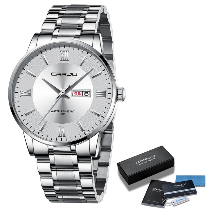 Stornfield | Men's Luxury Waterproof Sports Watch – Stainless Steel Quartz Chronograph