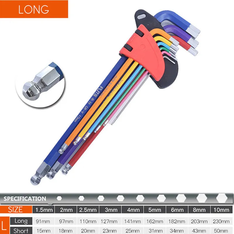 Allen Key Set 9-piece | Stornfield