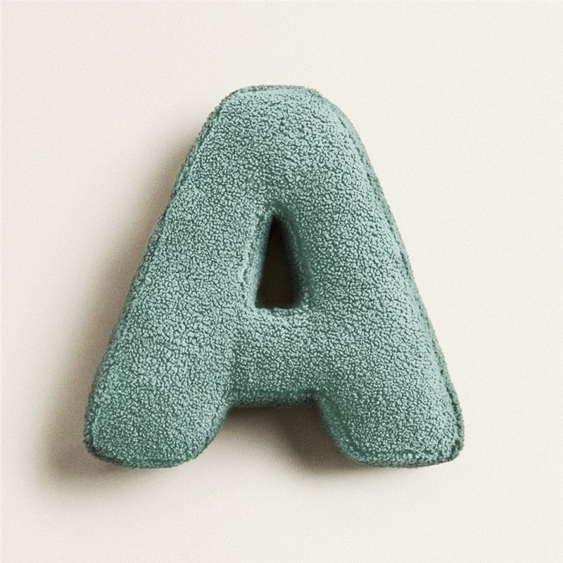 Stornfield | PlushLetter Pillow - Soft Letter Pillow for Bedroom and Children's Room