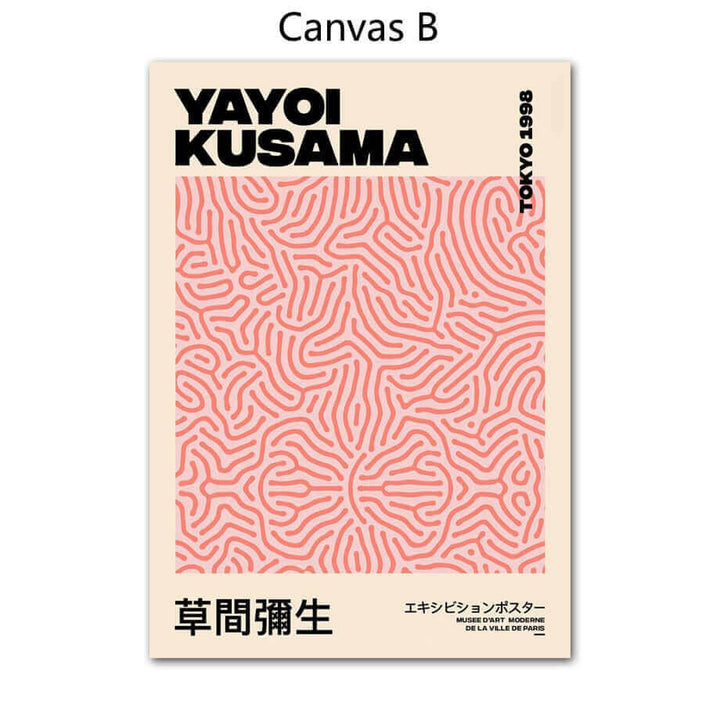 Stornfield | Yayoi Kusama Abstract Premium Poster