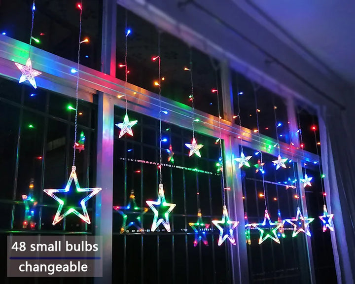 LED Star Garland - StarryGlow | Stornfield