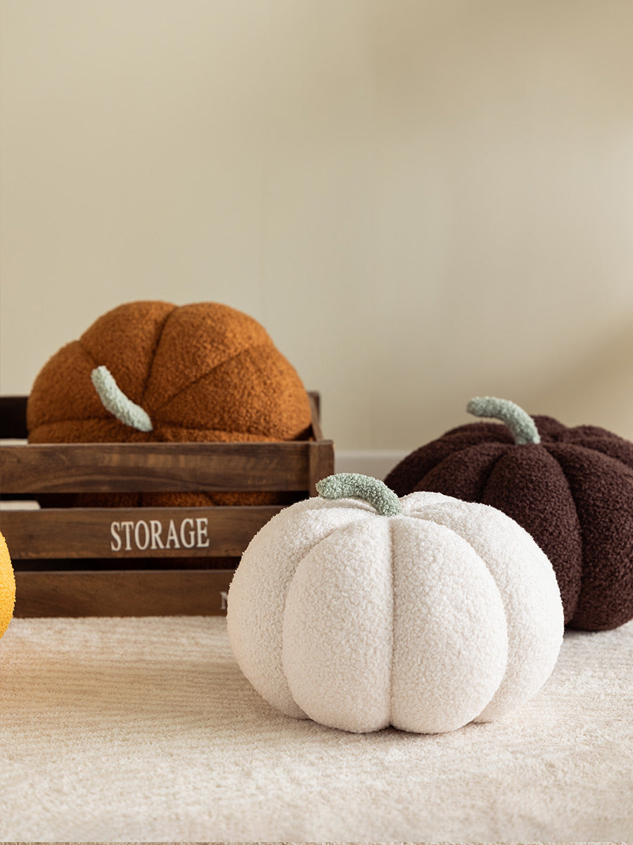 Fluffy Pumpkin Cushion | Stornfield
