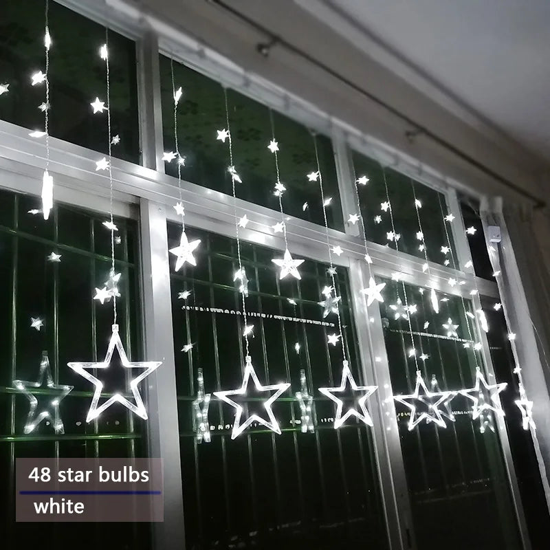 LED Star Garland - StarryGlow | Stornfield