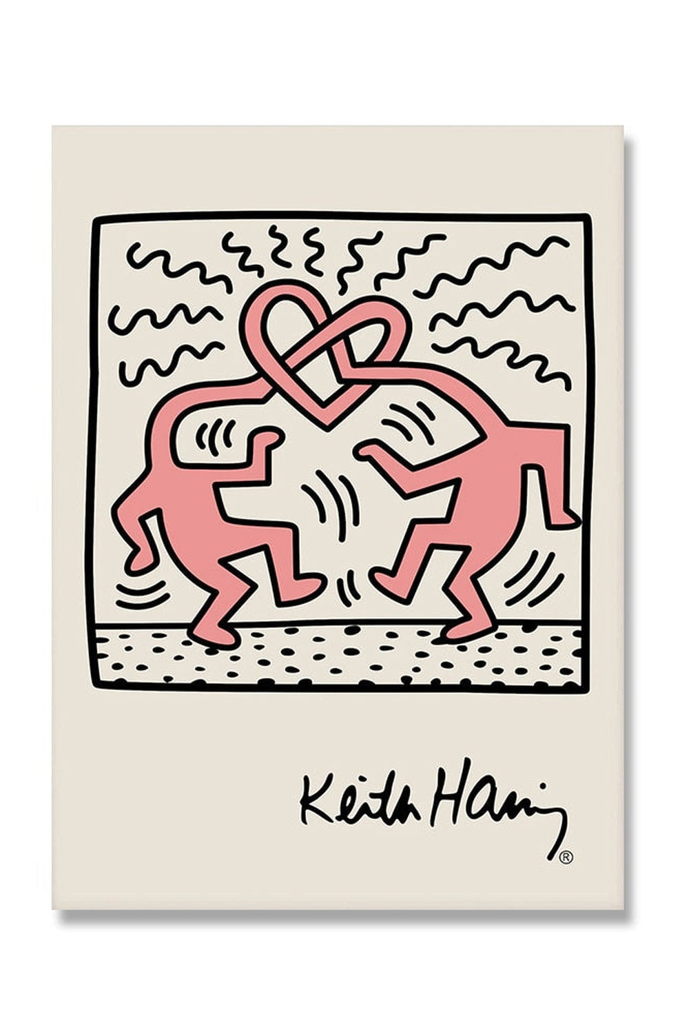 Stornfield | Keith Haring Inspired Canvas Art