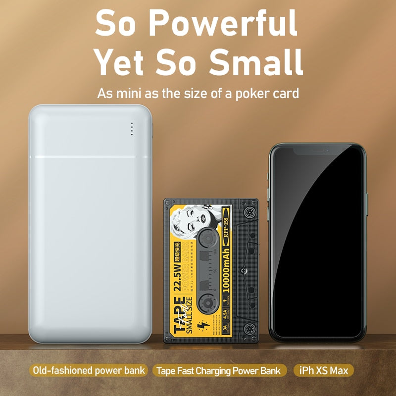 Retro Cassette Power Bank | Stonrfield