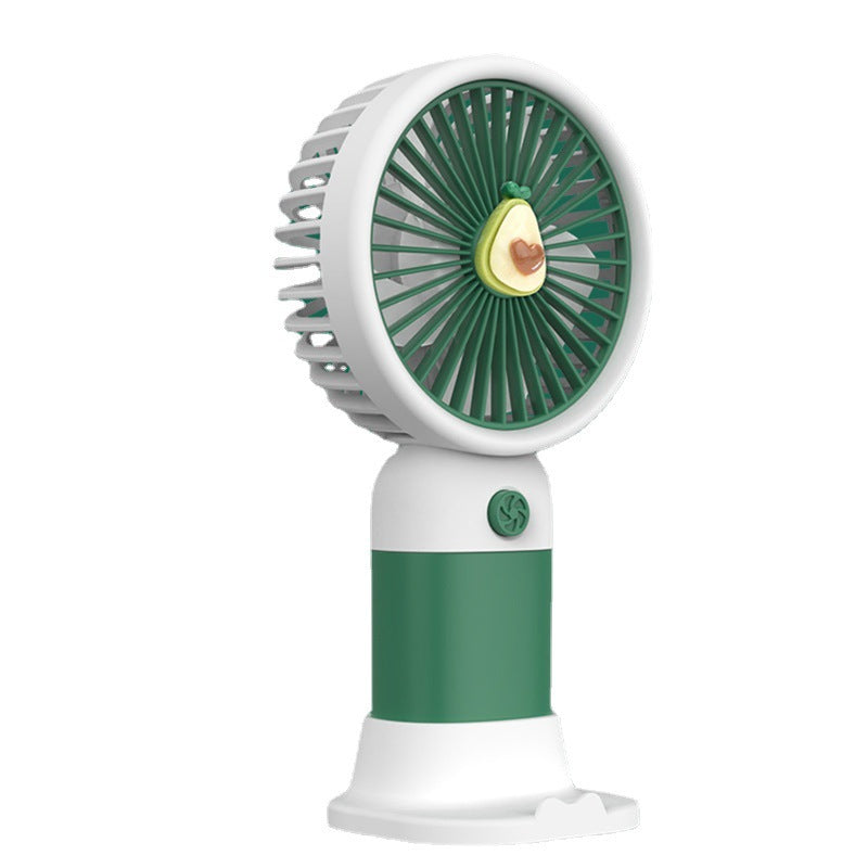MTech Portable Handheld Fan – Strong Wind, Noiseless, Rechargeable Mini Fan With Base | Stornfield