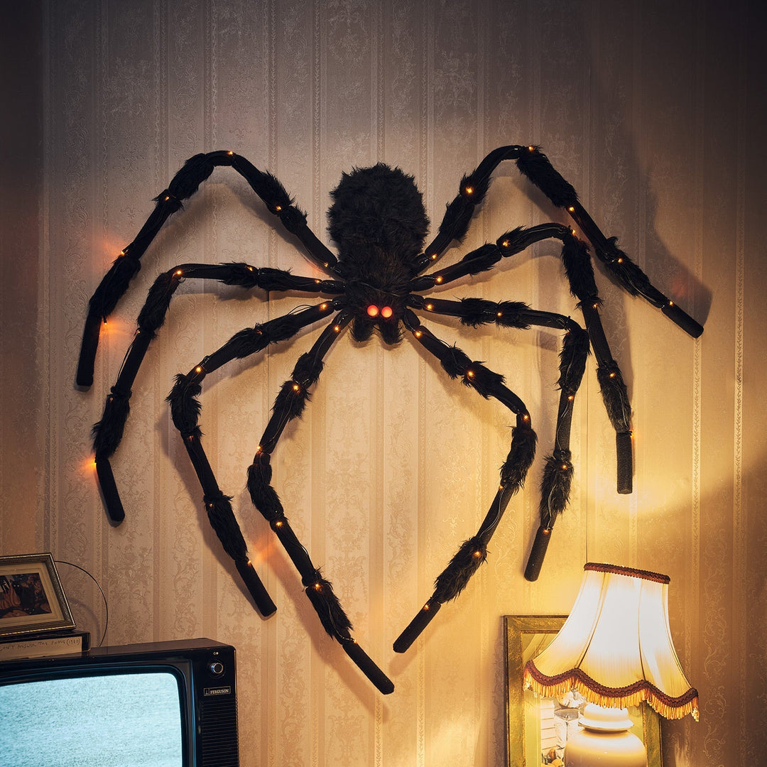 Stornfield | 1.5m LED Halloween Decor Spider Figure