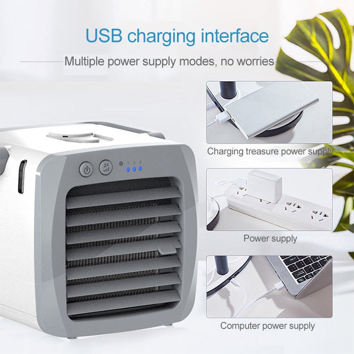 Mini Portable Household USB Refrigeration Air Conditioning Fan Air Cooler | Stornfield