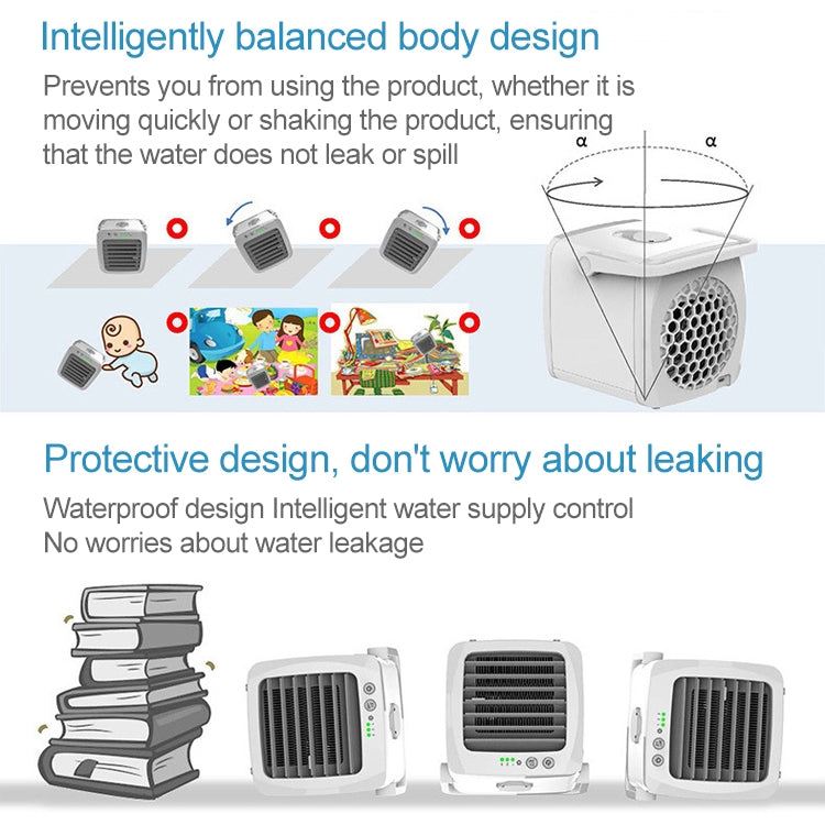 Mini Portable Household USB Refrigeration Air Conditioning Fan Air Cooler | Stornfield