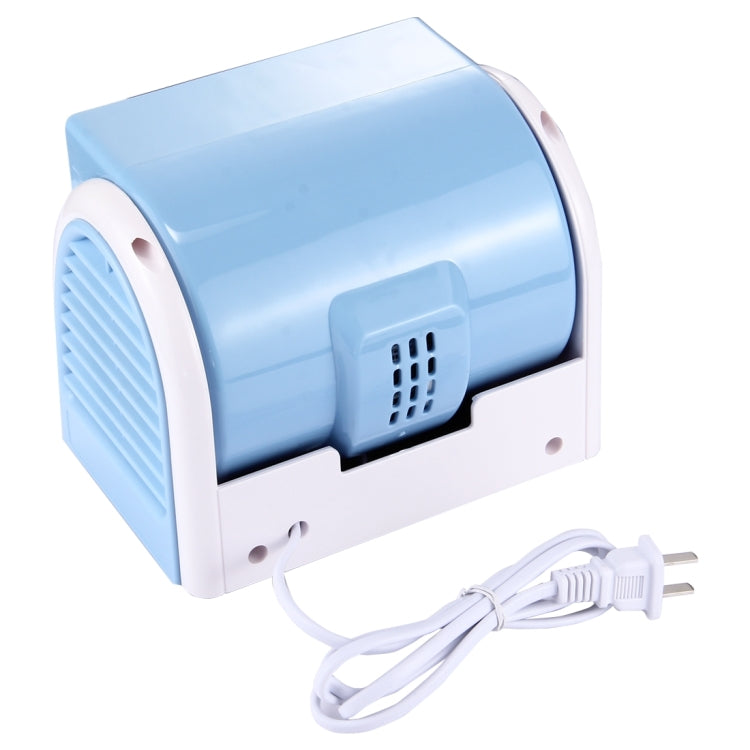 30W Turbine No Blade Mini Desktop Mute Fan for Dormitory / Bedroom / Living Room / Office, 3 Kinds Speed Modes, AC 220V(Blue) | Stornfield