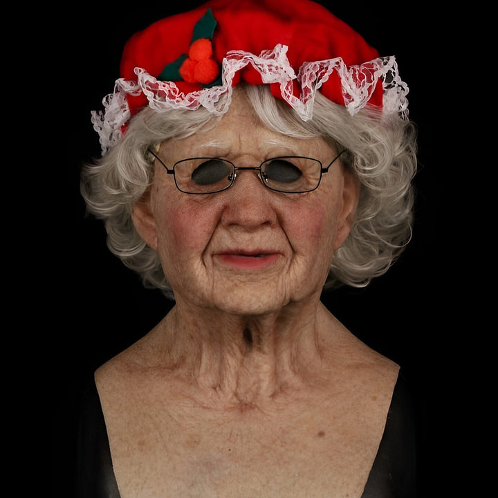 Realistic Old Man Mask – Halloween and Cosplay Latex Mask with Movable Mouth | Stornfield