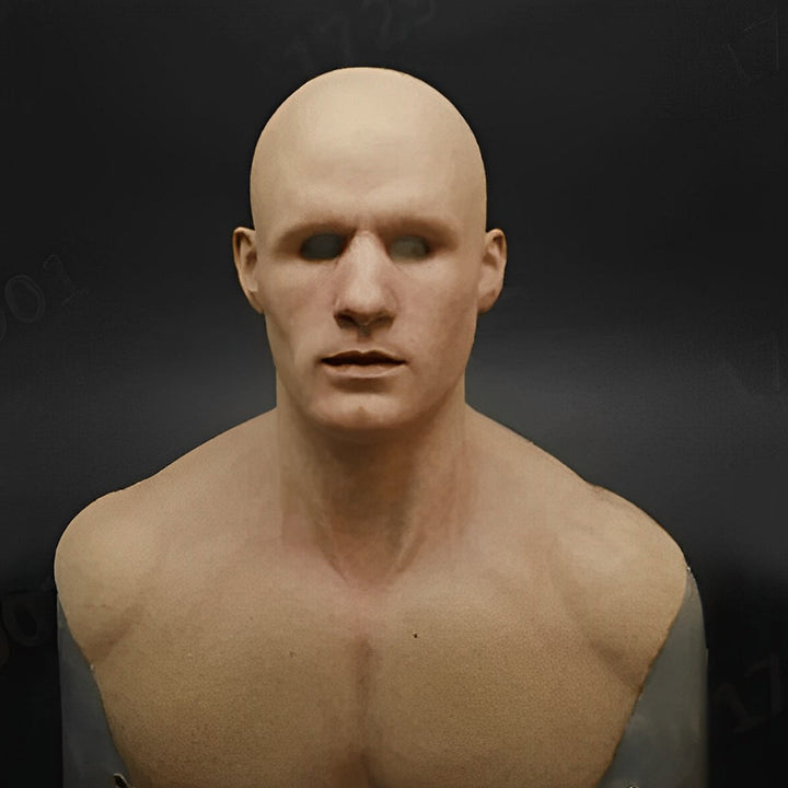 Realistic Old Man Mask – Halloween and Cosplay Latex Mask with Movable Mouth | Stornfield