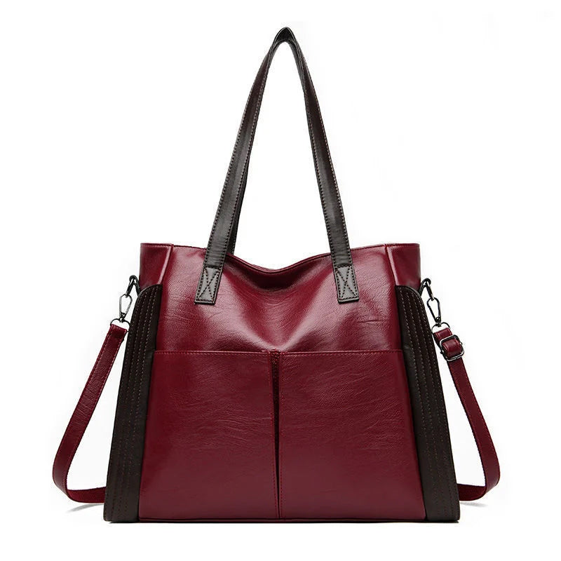 Women's tote bag made of soft leather with large capacity | Stornfield