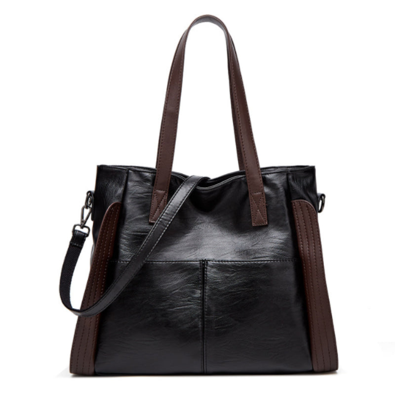 Women's tote bag made of soft leather with large capacity | Stornfield