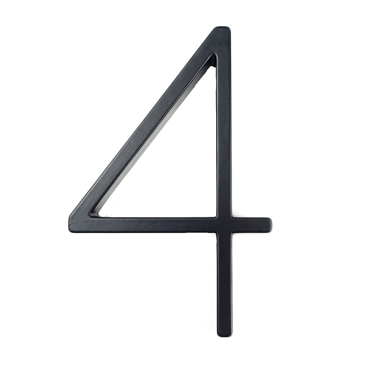 Stornfield | Large Modern Metal House Number Sign