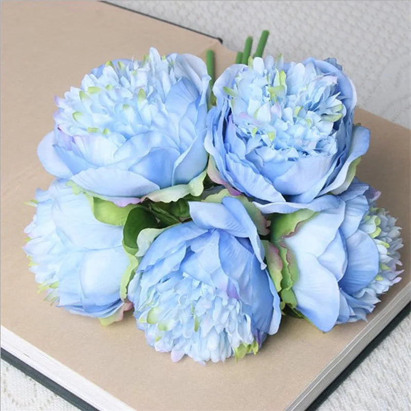 Stornfield | Large Peony Silk Flower Bouquet