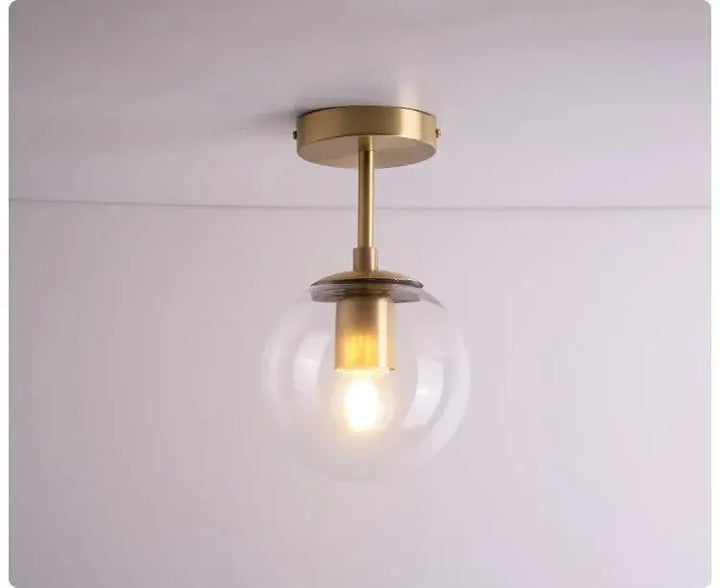 Stornfield | Elegant Ball Ceiling Light with LED Bulb for Your Chic Space