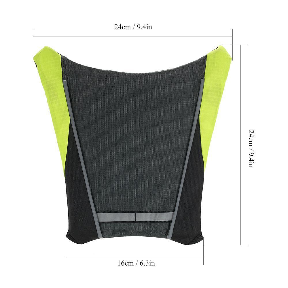 Stornfield | Turn Signal Cycling Reflective Safety LED Vest Cyclist Outdoor Waterproof