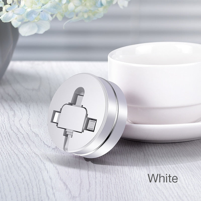 3 in 1 Retractable Charging Cable | Stornfield