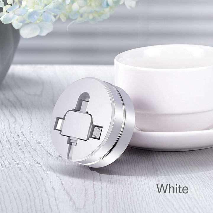 3 in 1 Retractable Charging Cable | Stornfield
