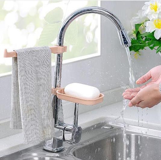 Sink Clip - Towel Rack & Soap Dish Attachment | Stornfield