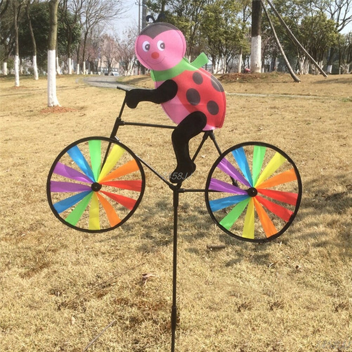 Stornfield | Animal Bicycle Weathervane: Outdoor Decoration