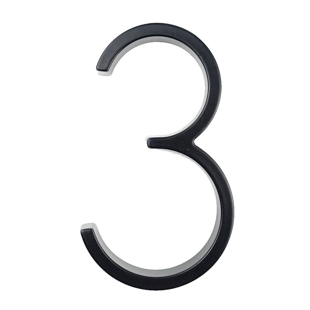 Stornfield | Large Modern Metal House Number Sign