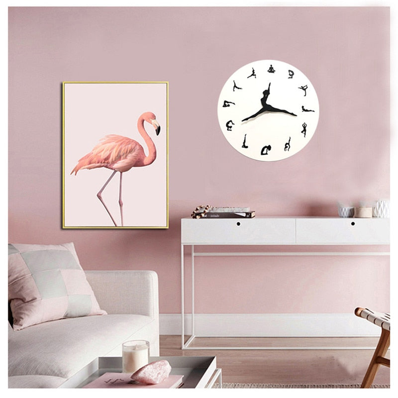 Stornfield | Yoga Time Wall Clock