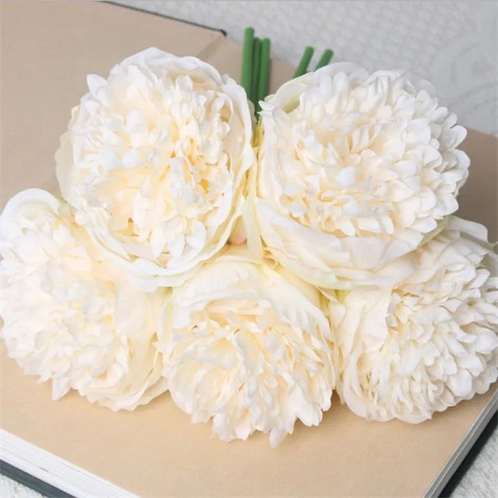 Stornfield | Large Peony Silk Flower Bouquet