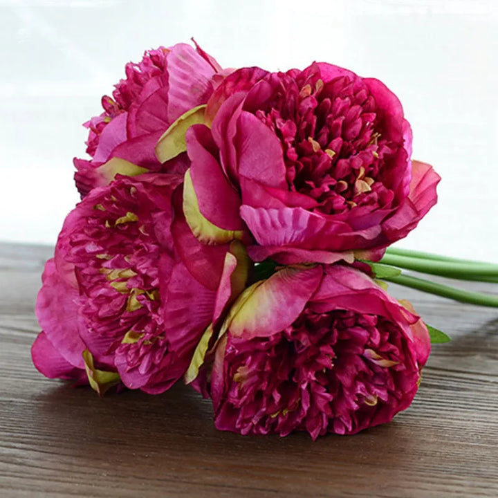 Stornfield | Large Peony Silk Flower Bouquet