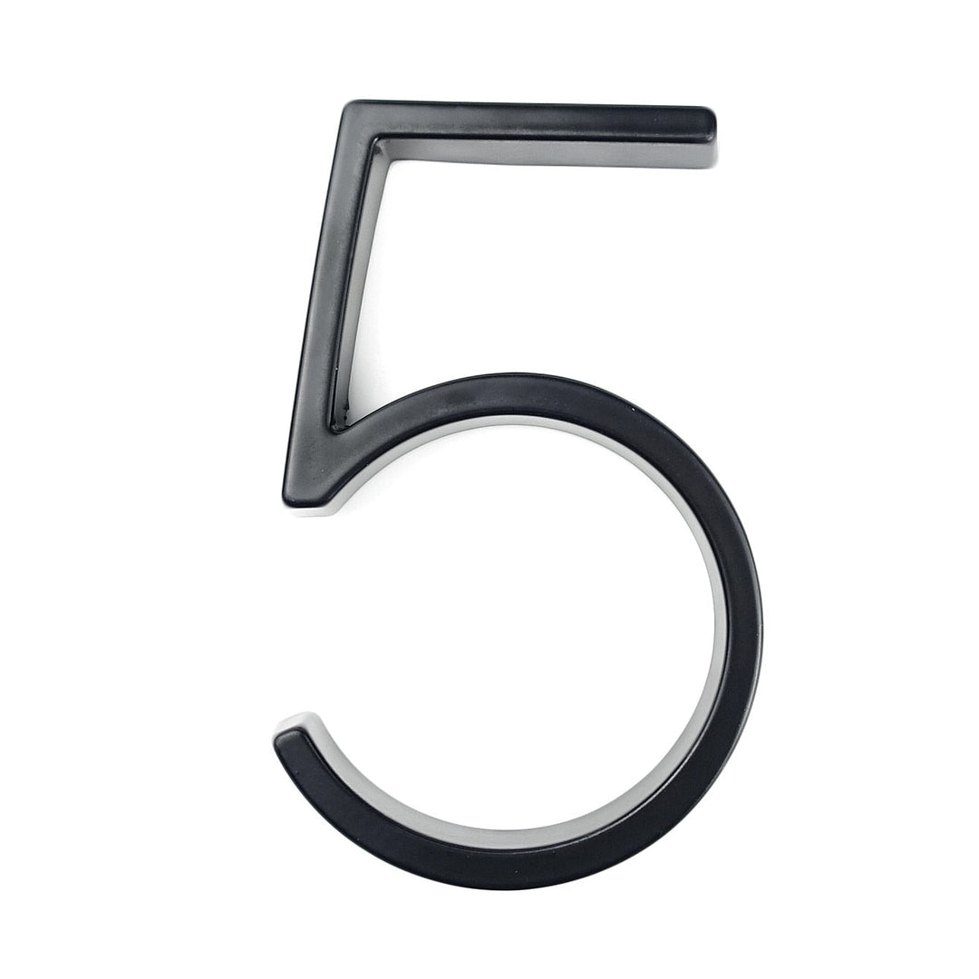 Stornfield | Large Modern Metal House Number Sign