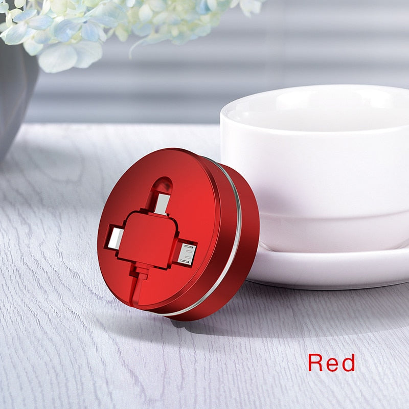 3 in 1 Retractable Charging Cable | Stornfield