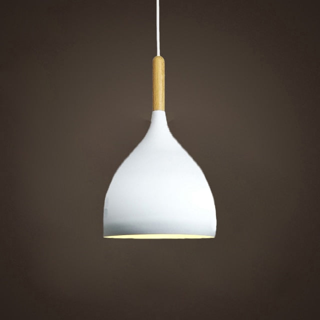 Stornfield | Talon - Modern Wooden Teardrop Pendant Light Scandinavian Ceiling Light