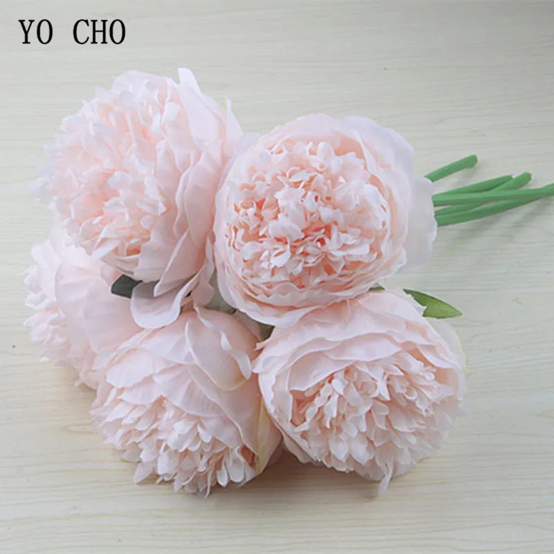 Stornfield | Large Peony Silk Flower Bouquet