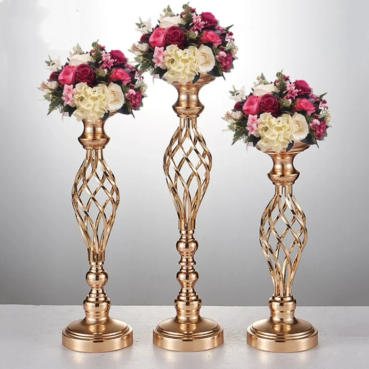 Stornfield | Elegant Candle Holder Set with Metal Stand