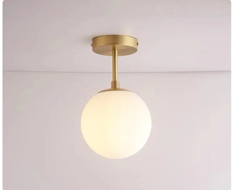 Stornfield | Elegant Ball Ceiling Light with LED Bulb for Your Chic Space