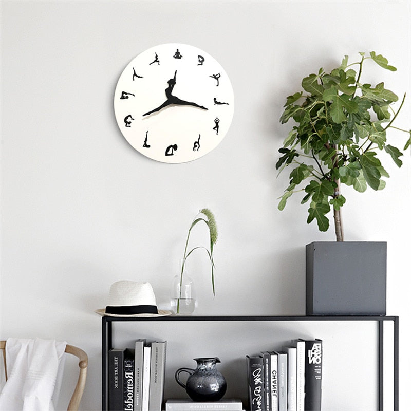 Stornfield | Yoga Time Wall Clock