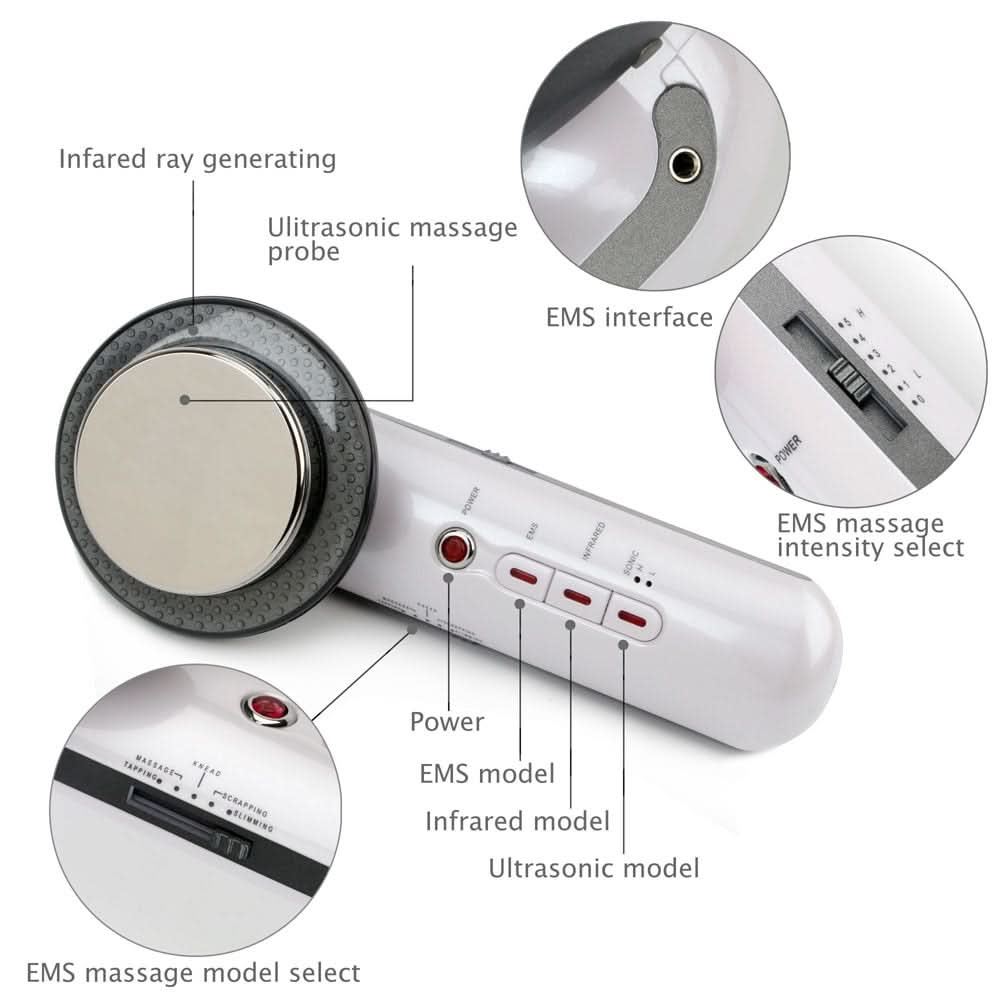 Stornfield | 3-in-1 Cellulite and Fat Burner with EMS, Ultrasound & Infrared