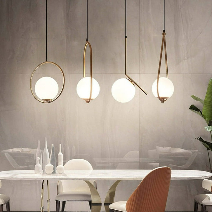 Modern Nordic Glass Pendant Lamps | Stornfield
