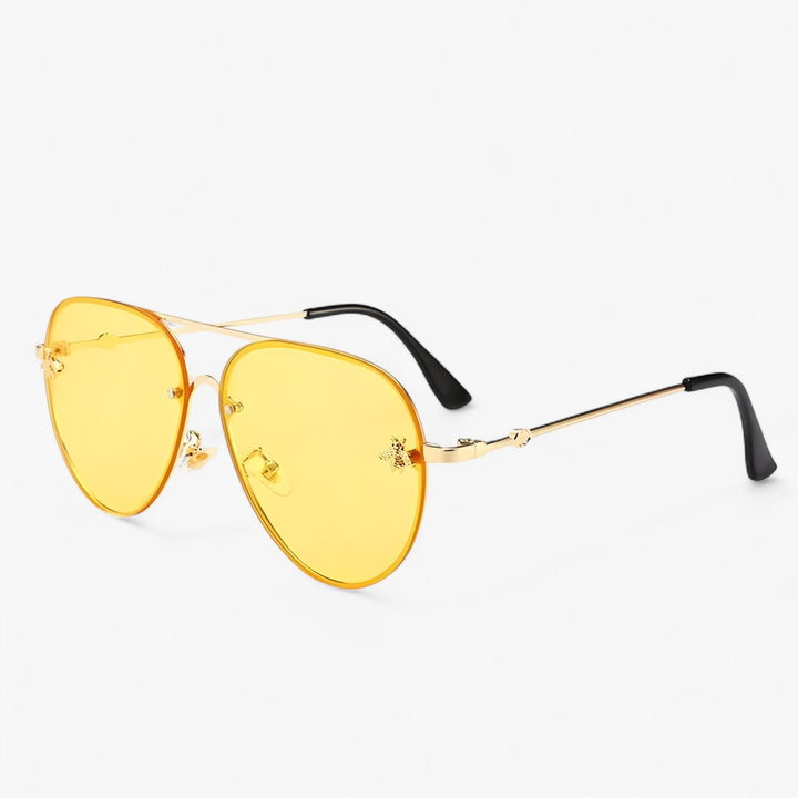 Vintage Pilot Sunglasses with Bee Detail – Halcyon | Stornfield