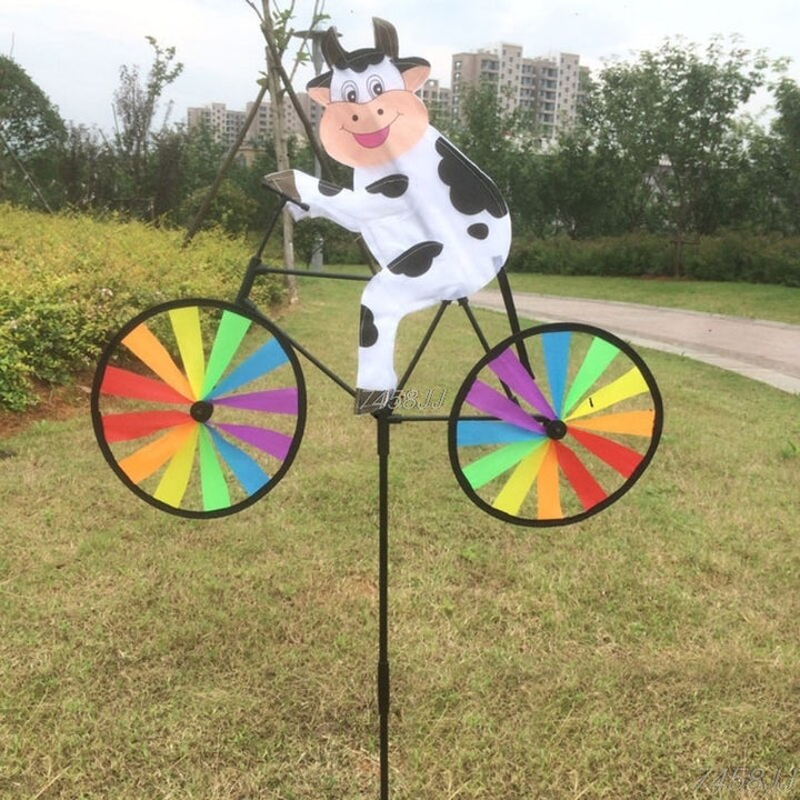 Stornfield | Animal Bicycle Weathervane: Outdoor Decoration