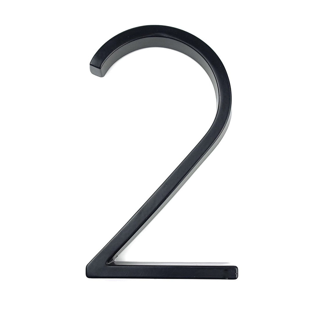 Stornfield | Large Modern Metal House Number Sign