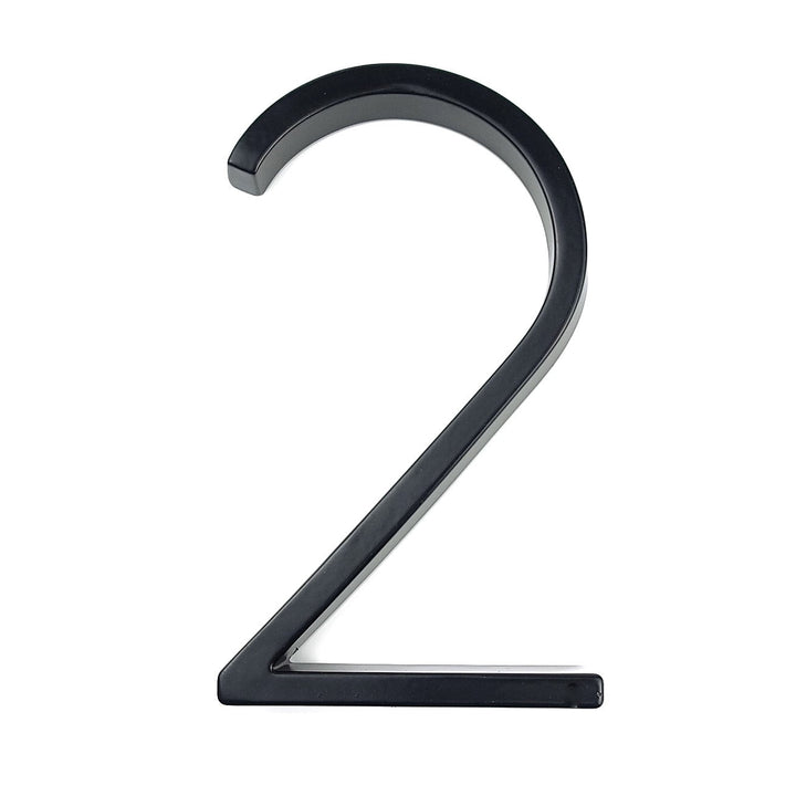 Stornfield | Large Modern Metal House Number Sign
